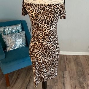 Size medium off shoulder bodycon dress